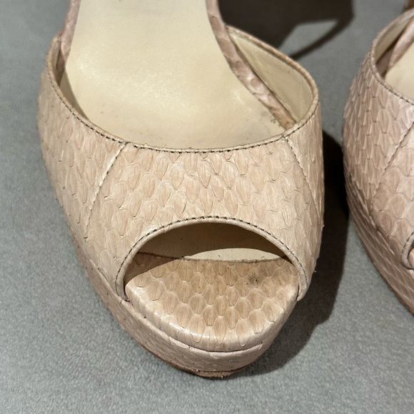 Jimmy Choo Python Platform sandals - Picture 7 of 7